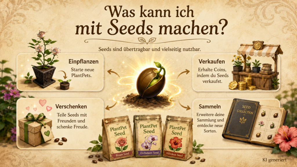 Was kann ich mit Seeds machen